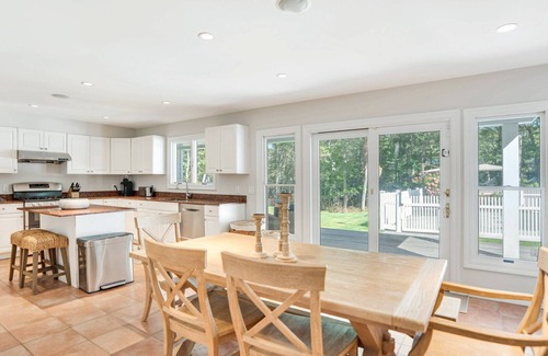 Southampton House | Resort-style Southampton retreat with heated pool, chic interiors, and.