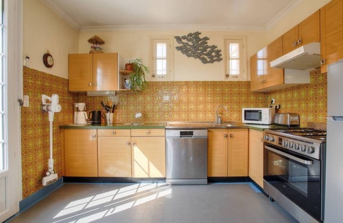 Merville-Franceville-Plage House | Retro house with garden and 5 bedrooms in Merville-Franceville-Plage