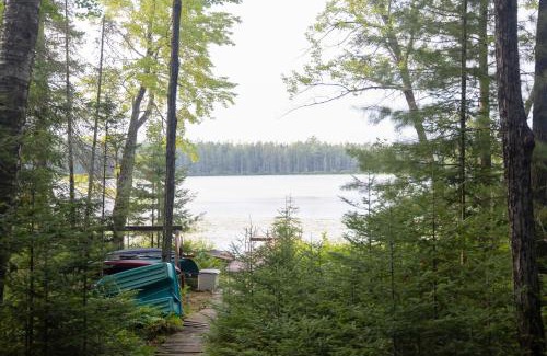 Rhinelander House | Rhinelander Waterfront Cabin with Deck and Fire Pit!
