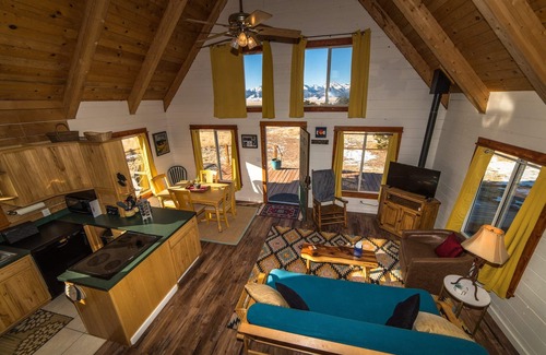 Westcliffe Cabin | Ridge-Top Cabin Dog Friendly Hot tub Optional ($50/stay)
