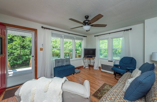 Burnsville Cabin | Right on the River! Swimming🏊‍♀️ Fire Pit 🔥Fishing🎣 River Tubing 🌊