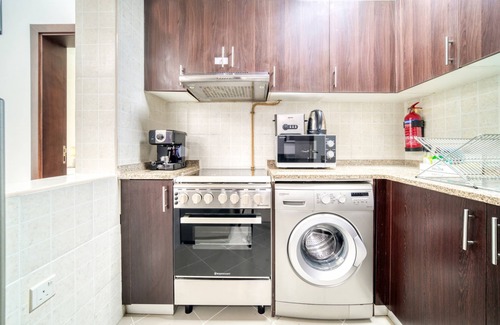 Dubai Sports City Apartment | Ritzy 1BR at Global Golf Residence 2 Sports City by Deluxe Holiday Homes