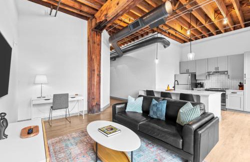 Downtown St. Louis Apartment | Riverfront Loft - City Views, Steps from Arch and Casino
