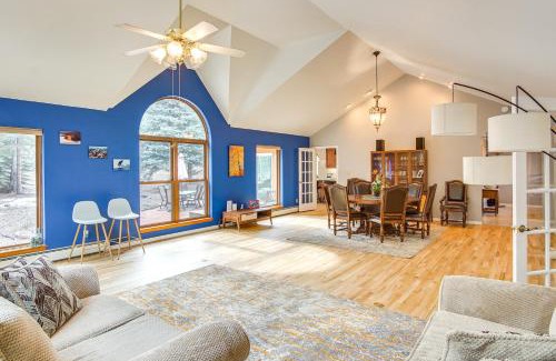 Nathrop House | Riverfront Retreat in Nathrop Fire Pits and Hot Tub