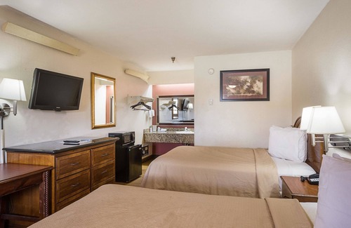 Bearss Plaza Hotel | Rodeway Inn Tampa near Busch Gardens - USF