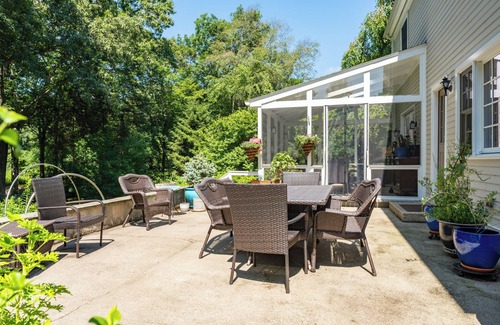 Madison House | Romantic colonial in beach town situated on park-like private 8 acres with pool.