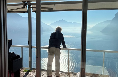 Bigogno Apartment | Romantic penthouse with panoramic lake view