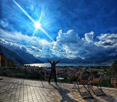 Pisogne Villa | Ronco Frati, piscina vista lago