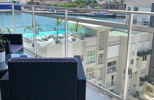 Santo Domingo Apartment | Rooftop Pool deck & River view