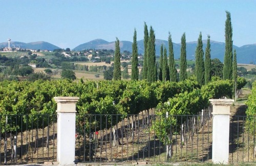 Montefalco Apartment | Room 'Casale Rialto - Corcurione' with Shared Garden, Wi-Fi and Air Conditioning