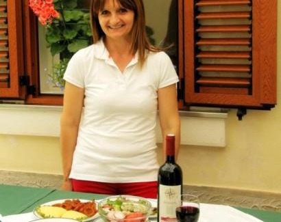 Gornje selo House | Room in Susak with air conditioning, W-LAN (3865-5)