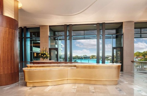 Florida Central Atlantic Coast House | Room King with Pool view and Balcony at Conrad Orlando! Outdoor Pool!