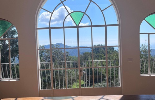 Castiglione Chiavarese Apartment | Room 'Stanza 3' with Sea View, Shared Terrace and Wi-Fi