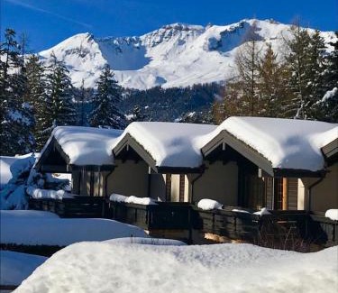 Lens Ski Chalet | Rue de Bel-Aube Chalet Joli 10