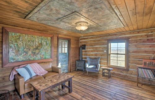 Dupuyer House | Rustic and Rural Cabin in Dupuyer on Open 14 Acres!