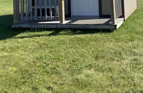 West Eaton Cabin | Rustic cabin in campground - near bathrooms and showers