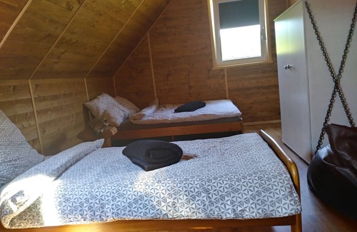 Posada Gorna Ski Chalet | Rustic Chalet in Posada Górna with Fireplace