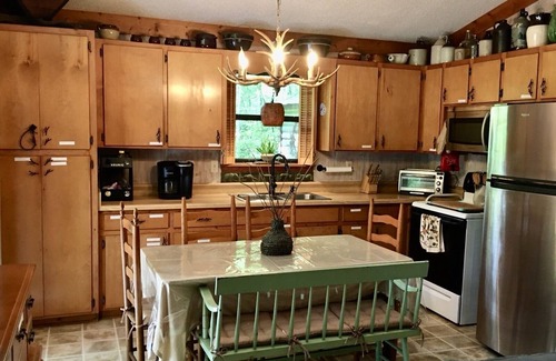 Almond Cabin | Rustic cozy cabin near Bryson City, Pets Ok