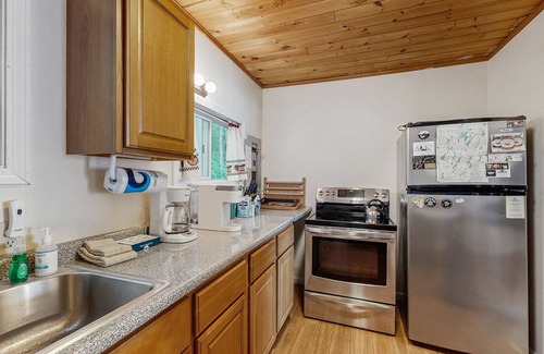 Wayne Cabin | Rustic lakefront cabin w/gas grill, firepit, kayaks, one canoe, A/C - 2 dogs OK