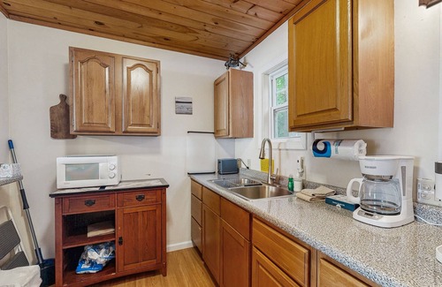 Wayne Cabin | Rustic lakefront cabin w/gas grill, firepit, kayaks, one canoe, A/C - 2 dogs OK