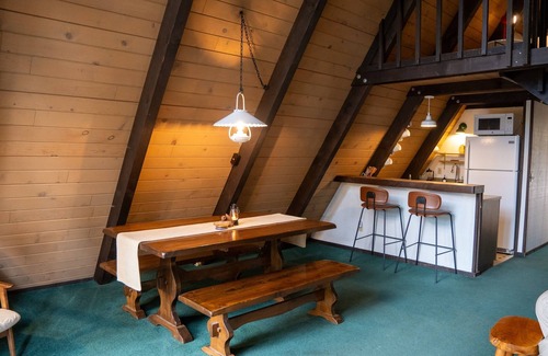 Camp Connell Cabin | Rustic Lofted A-frame+Spacious Deck+Great Views+Central Heat+Wood Stove