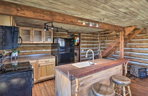 Dupuyer Cabin | Rustic & Rural Cabin in Dupuyer on Open 14 Acres!