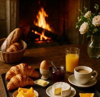 Isigny-le-Buat Bed & Breakfast | Séjour romantique ou professionnel au Château isigny, Charme et feu de cheminée