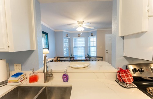 Corpus Christi Condo | SA7 Family-Friendly Condo : Waterfront, Pool, 2 Blocks From Beach, & Fishing