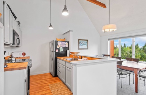 Rangeley Condo | Saddleback - Rock Pond Condo 43 - ski in/out, pet friendly!