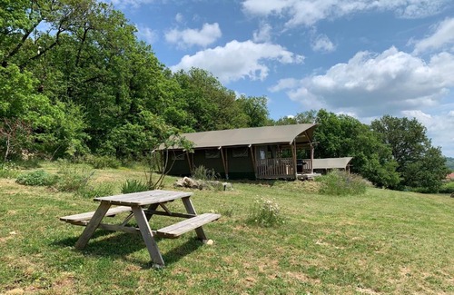 Montamel Other | Safari tent lodges with a beautiful view at Lot Sous Toile