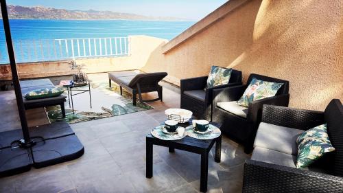 Patrimonio Apartment | Saint-Florent, Sublime Vue Mer plage 5mn à pied