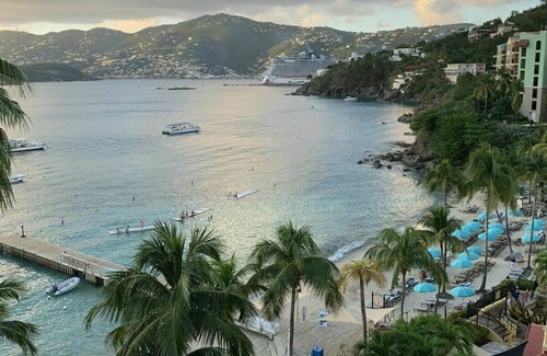 Flag Hill Apartment | Saint Thomas STT Marriott Frenchman's Cove Resort 2Bed/2Bath