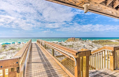 Holiday Isle Apartment | Sandpiper Cove Escape on Canal - Walk to Beach!