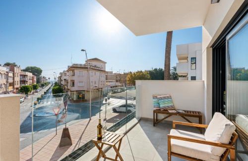 Santiago de la Ribera Apartment | Santiago Sunny Seaview Apartment