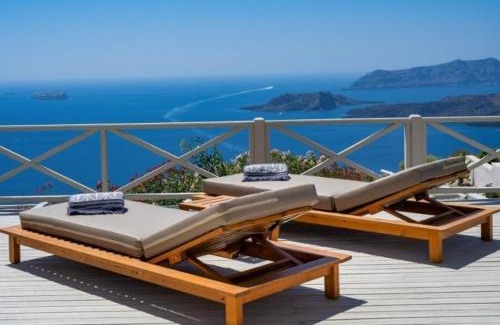 Megalochori Apartment | Santo Blue Santorini Caldera View Luxury Houses