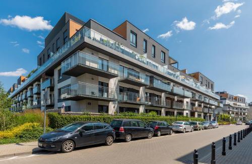 Wilanow Apartment | Sarmacka Apartment with Balcony Warsaw Wilanów by Noclegi Renters