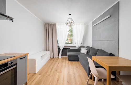 Saska Kepa Apartment | Saska Kępa Grey Harmony Apartment