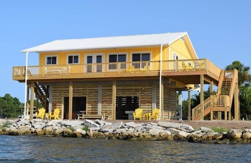 St. George Island House | Save 15% on Fall Bookings! Water front and side! Pool, Hot Tub, Dock, Game room