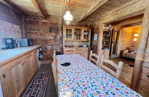 Notre-Dame-de-Bellecombe Apartment | Savoyard mazot with 2 bedrooms, WIFI, pets allowed, private parking