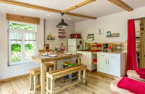 Beussent Ski Chalet | Scandinavian style gîte "le clos du cygne" not far from Le Touquet and Berck!