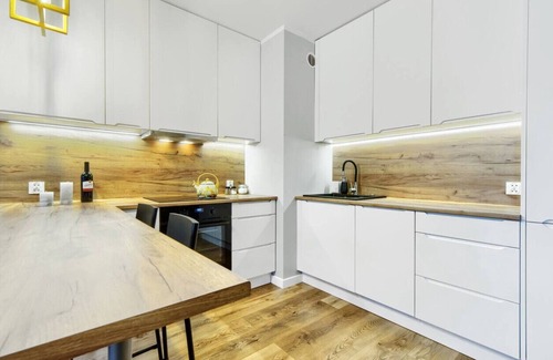 Nowy Port Apartment | Sea and City Apartments with Balcony by Rentujemy