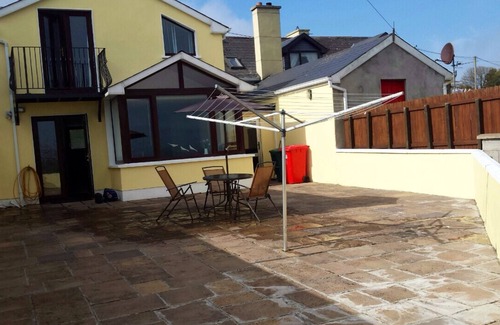 Ballycotton Cottage | 'Sea Haven', with its Amazing Sea View, perched on the cliff side.