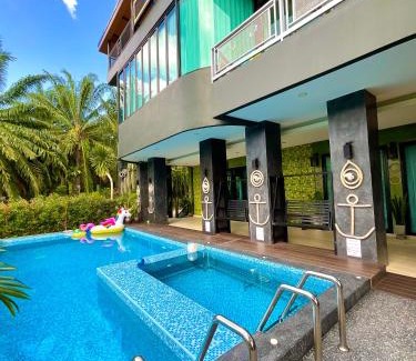 Nong Thale Villa | Sea Smile Green View Pool Villa KRABI Klong Muang