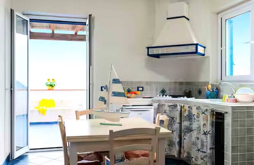 Capo d'Orlando Apartment | Sea view apartment - The exclusive terrace on the Aeolian Islands