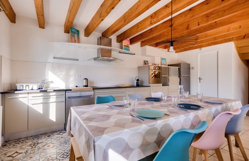 Saint-Pierre-Quiberon Ski Chalet | Sea view - House for 7 with balcony