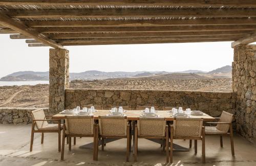 Kalafatis Villa | Seafront 9BDR Serenity in Mykonos