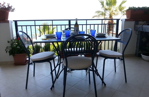 Sant'Alessio Siculo Condo | SEAfront Panoramic Terrace, FREE Parking & Beach,