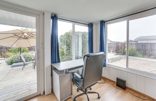 Seaside Cottage | Seaside Vacation Rental w/Patio Near Monterey Bay