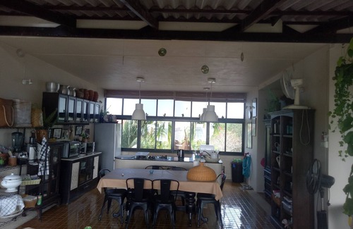 Krabi House | Seaview, beach front Private room (no1)on top floor in a big house