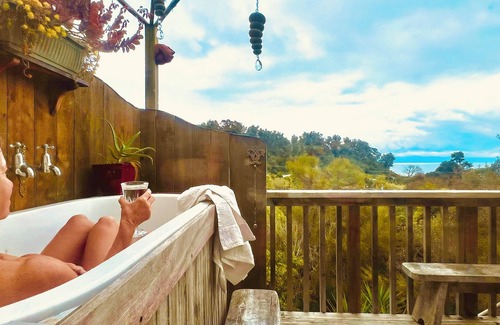 Pohara House | Seaview Sanctuary - stunning sea and bush location